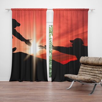 Závěs Horolezci: 2ks 140x250cm Závěs Horolezci: 2ks 140x250cm
