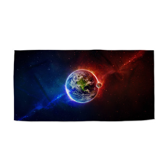 Ručník Planeta Země: 70x140 cm Ručník Planeta Země: 70x140 cm