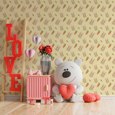 Tapeta Zajíček s mrkví: 336x220 cm