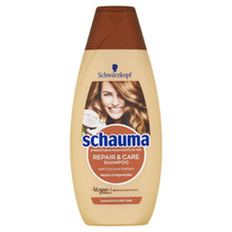 Schauma Šampon s bambuckým máslem a kokosovými výtažky Repair & Care (Shampoo) 400 ml woman