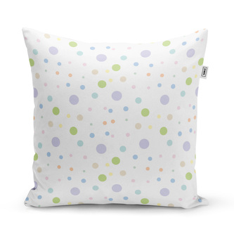 Polštář Barevné puntíky: 50x50 cm