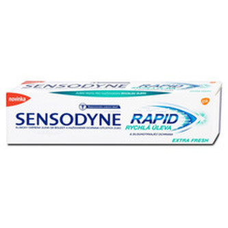 Sensodyne Zubní pasta na citlivé zuby Rapid Extra Fresh 75 ml unisex