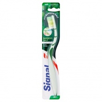 Signal Měkký zubní kartáček s obsahem bambusové soli Bamboo Salt unisex