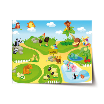 Plakát Dětský motiv 3: 120x80 cm