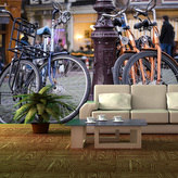 Tapeta Městské kolo: 336x220 cm