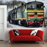 Tapeta Lokomotiva: 336x220 cm