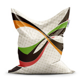Sedací vak Retro abstrakce: 150x100 cm