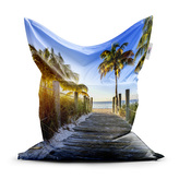 Sedací vak Cestička na pláž: 150x100 cm