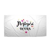 Ručník Nejlepší dcera: 50x100 cm