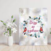 Dárková cedulka Brzy se uzdrav 2: 30x40 cm