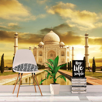 Tapeta Taj Mahal: 208x125 cm