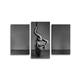 Obraz - 3-dílný Pole dancer: 75x50 cm