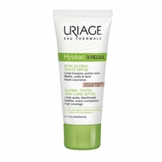 Uriage Tónovací krém proti nedokonalostem pleti Hyséac 3-Regul SPF 30 (Global Tinted Skin-Care SPF 30) 40 ml woman