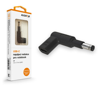 USB-C napájecí redukce 4,8 x 1,7 mm (prodloužená) pro notebooky Asus/Compaq/HP USB-C napájecí redukce 4,8 x 1,7 mm (prodloužená) pro notebooky Asus/Compaq/HP