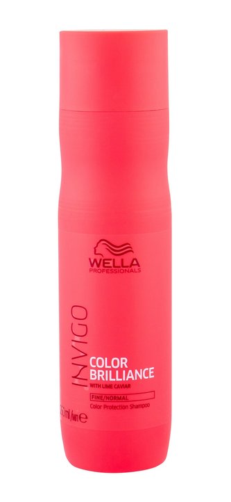 Wella Professionals Šampon pro jemné a normální barvené vlasy Invigo Color Brilliance (Color Protection Shampoo) Šampon pro jemné a normální barvené vlasy Invigo Color Brilliance (Color Protection Shampoo) - Objem 250 ml woman