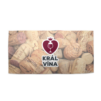 Ručník Král vína: 70x140 cm Ručník Král vína: 70x140 cm