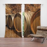 Závěs Sudy: 2ks 140x250cm