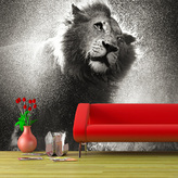 Tapeta Mokrý lev: 336x220 cm