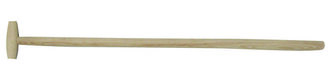 násada do lopat T 120 cm - prohnutá