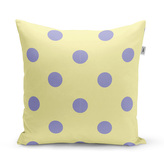 Polštář Fialové tečky : 40x40 cm