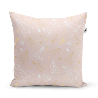 Polštář Zlaté a bílé vlaštovky: 60x60 cm