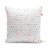 Polštář Různě barevné puntíky: 60x60 cm