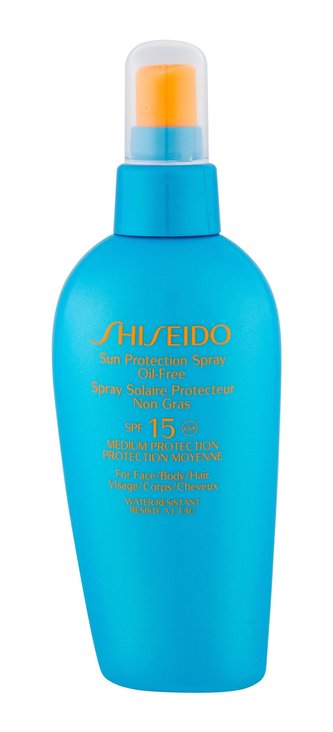 Shiseido Ochranný krém ve spreji SPF 15 (Sun Protection Spray Oil-Free SPF15) 150 ml unisex