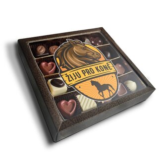 Pralinky Žiju pro koně: 20 ks pralinek