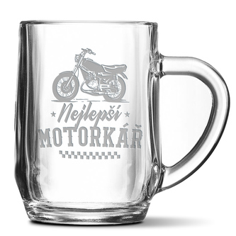 Půllitr Nejlepší motorkář: 0,5