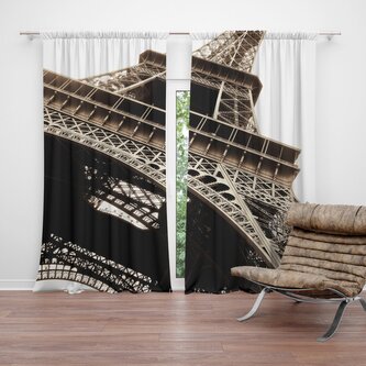 Závěs Eiffel Tower 6: 2ks 140x250cm