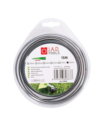 struna dual čtverc.2,4mm-blistr 15m struna dual čtverc.2,4mm-blistr 15m