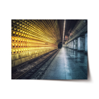 Plakát Pražské metro: 120x80 cm