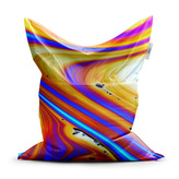 Sedací vak Barevná abstrakce: 150x100 cm