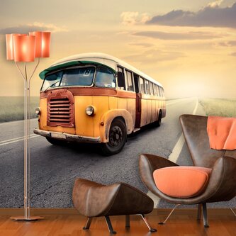 Tapeta Autobus veterán: 336x220 cm