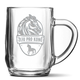 Půllitr Žiju pro koně: 0,5