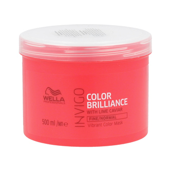 Wella Professionals Maska pro jemné barvené vlasy Invigo Color Brilliance (Vibrant Color Mask) Maska pro jemné barvené vlasy Invigo Color Brilliance (Vibrant Color Mask) - Objem 500 ml woman