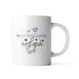 Hrnek Moje kamarádka je nejlepší: 330 ml