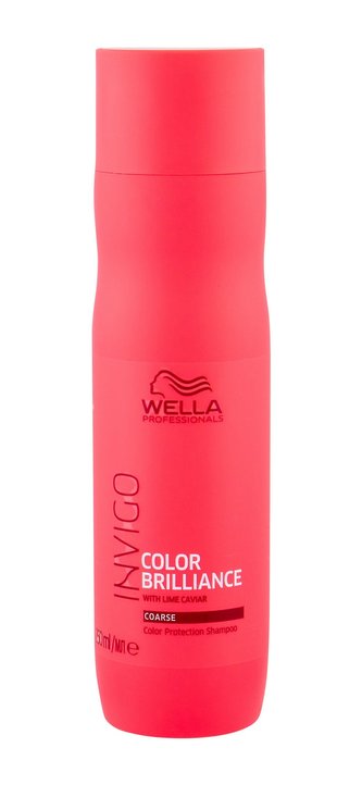 Wella Professionals Šampon pro hrubé barvené vlasy Invigo Color Brilliance (Color Protection Shampoo) Šampon pro hrubé barvené vlasy Invigo Color Brilliance (Color Protection Shampoo) - Objem 250 ml woman