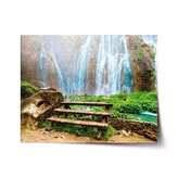 Plakát Posezení u vodopádu: 120x80 cm