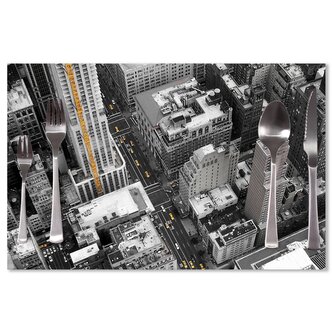 Prostírání Pohled z mrakodrapu: 40x30cm