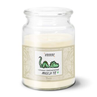 Svíčka Dinosaurus: 500 g 