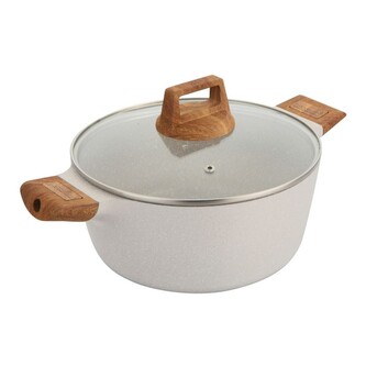 Kastrol s nepřilnavým povrchem a poklicí 24 cm Naturally Kastrol s nepřilnavým povrchem a poklicí 24 cm Naturally