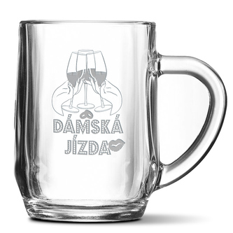 Půllitr Dámská jízda: 0,5