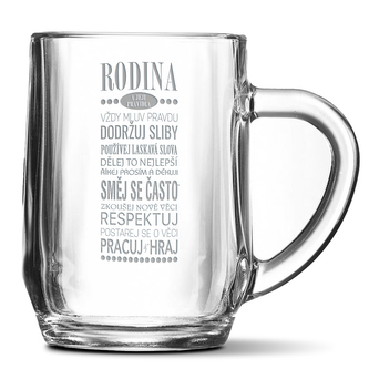 Půllitr Rodina 3: 0,5