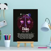 Dárková cedulka Váhy: 30x40 cm