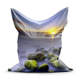Sedací vak Kameny v jezeře: 150x100 cm