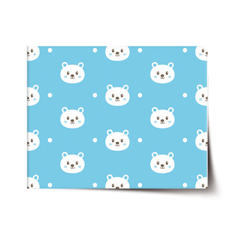 Plakát Medvídci: 120x80 cm