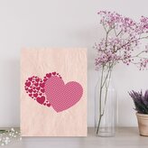 Dárková cedulka Srdce: 30x40 cm