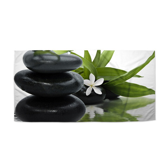 Ručník Květ s kameny: 70x140 cm