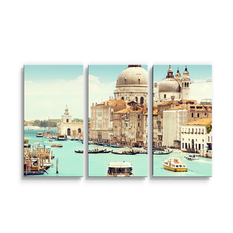 Obraz - 3-dílný Bazilika svatého Marka: 120x80 cm